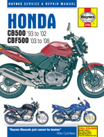 Honda Werkplaatshandboek